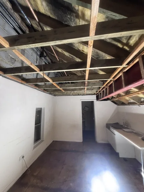 Controlled artex plasterboard strip-out in Friern Barnet