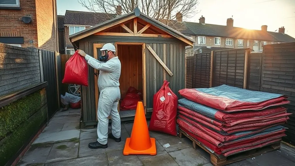 Garage & Shed Roof Removal in Friern Barnet — HSE-licensed specialists